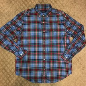 Men’s button down long sleeve shirt